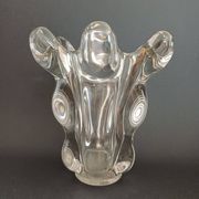 "Giraffe" vase in crystal, 1950