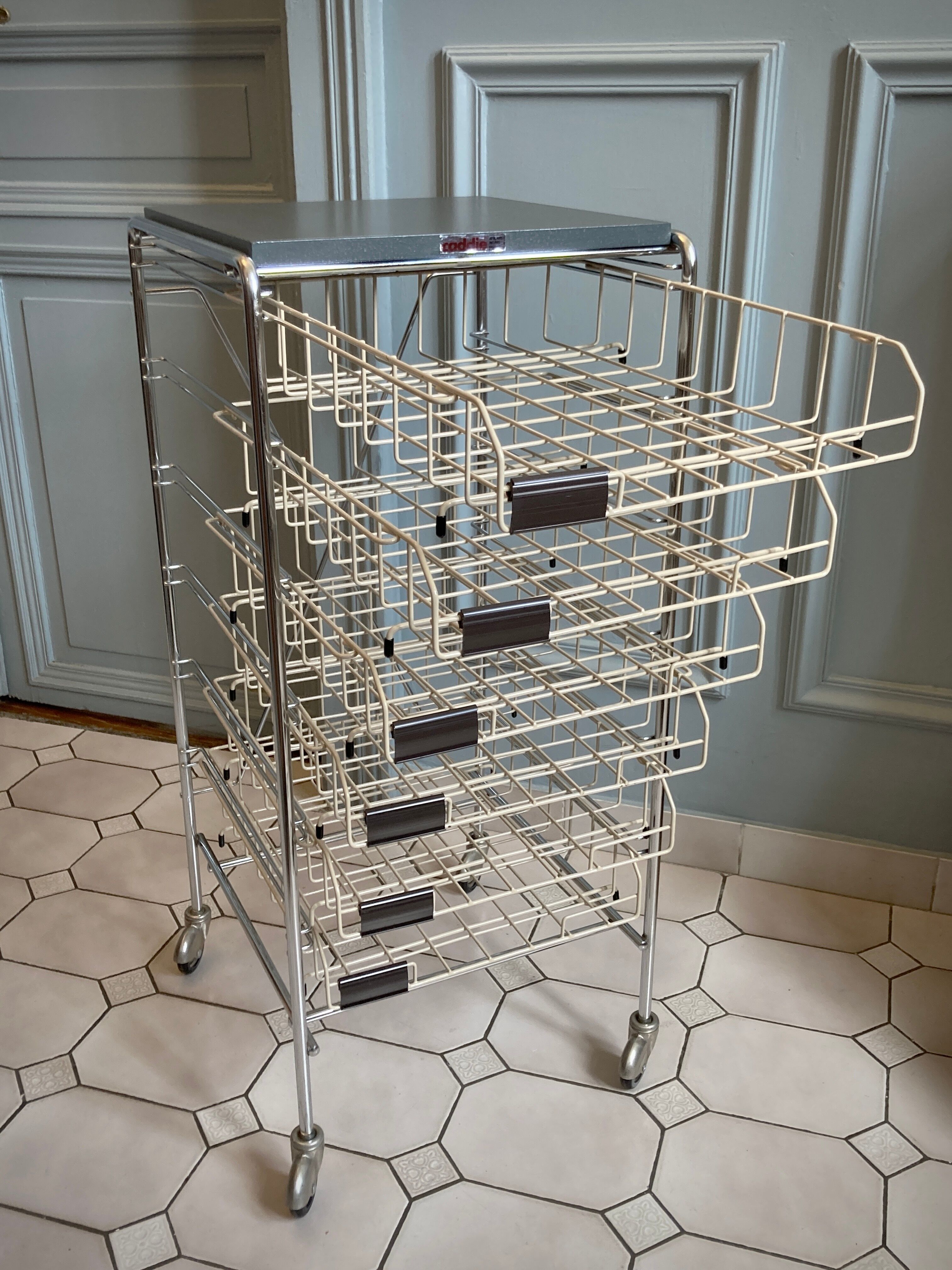 Vintage office trolley "Caddie"