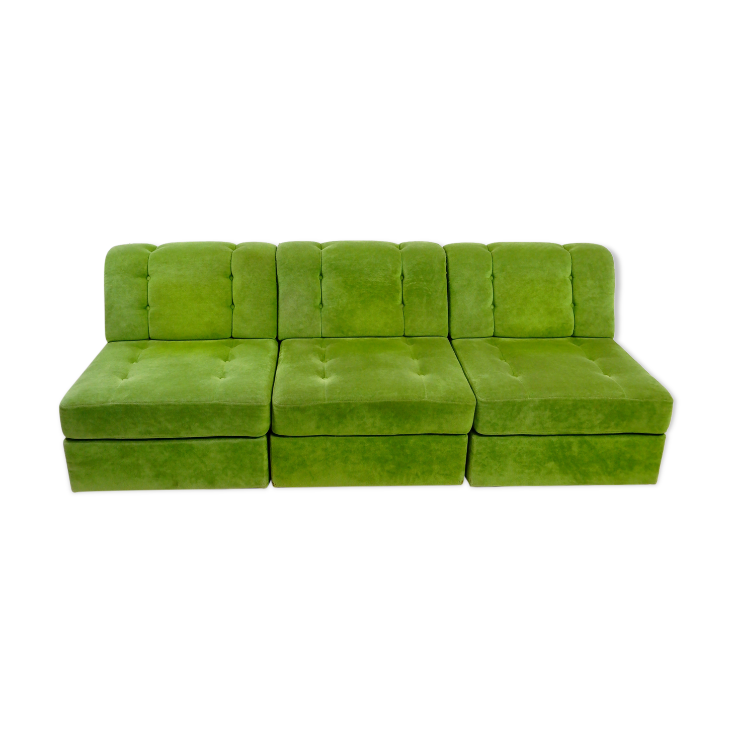 1970s vintage sofa with 3 elements