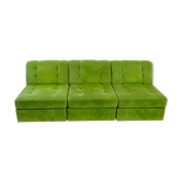 1970s vintage sofa with 3 elements