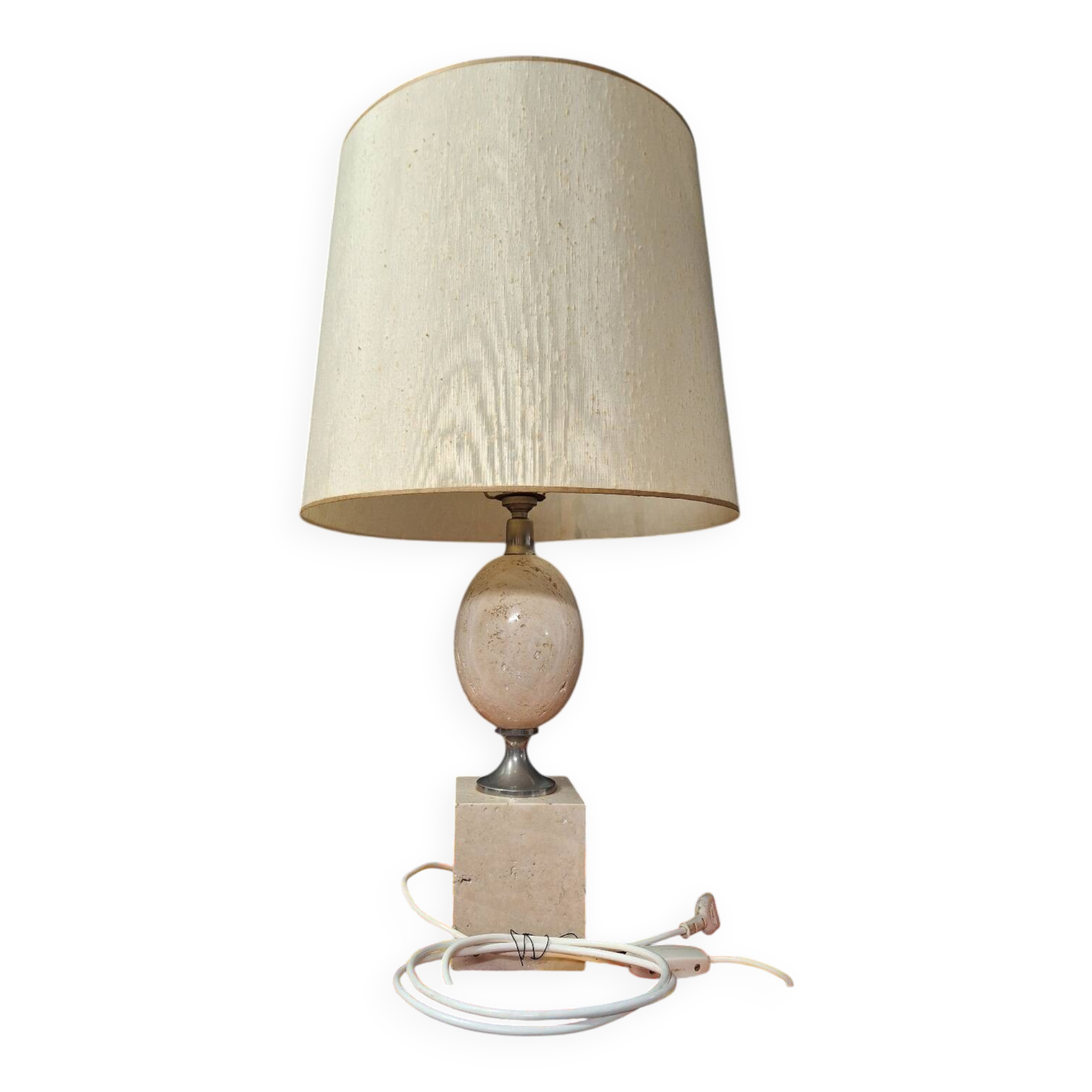Vintage egg lamp