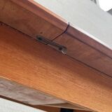 Scandinavian teak table with extension