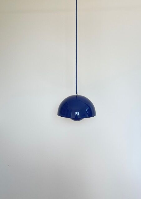 Set of 5 Flowerpot suspensions by Verner Panton