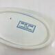 Oval Plate / Serving Dish Terre de Fer Sarreguemines model 1900 blue