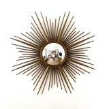 Mirror Chaty Vallauris vintage witch's eye 91cm