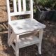 step stool/library chair