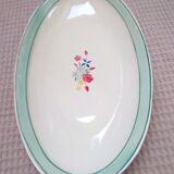 Vintage oval dish Choisy-le-Roy