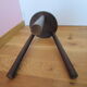 Tabouret tripode en bois