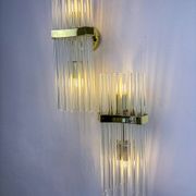Paire de lampes murales de Sciolari pour Lightolier, vers les années 1970, Italie.