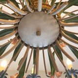 Chandelier with flowers