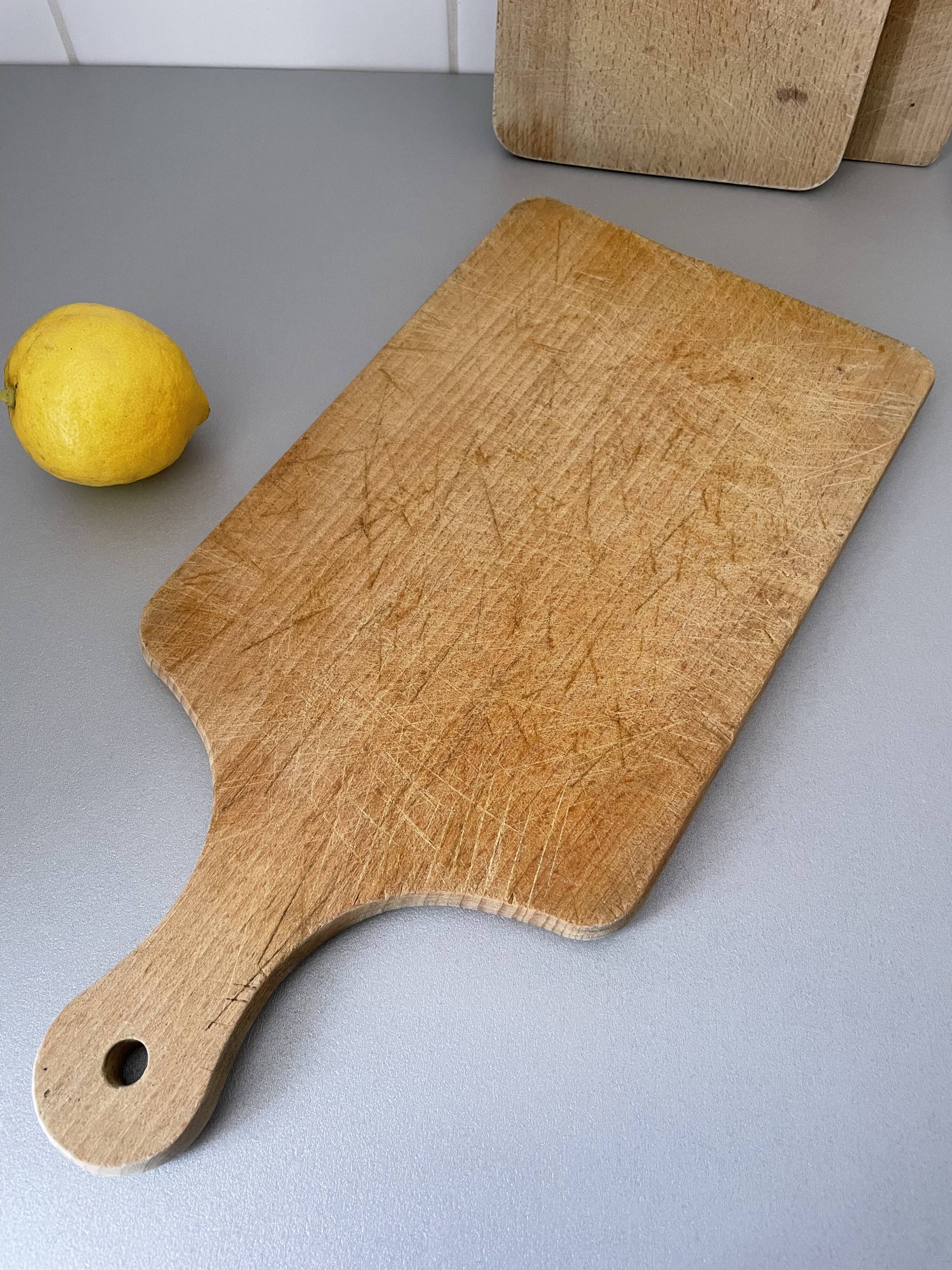 Lot de planches à découper en bois