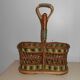 Bottle wicker and scoubidou