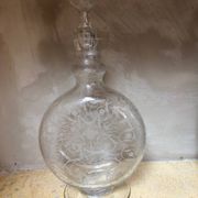 Vintage crystal carafe
