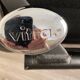 Charles Eames Vitra office armchair black fabric polished aluminum excellent condition