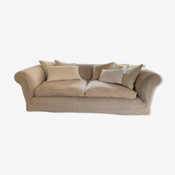 Conran Shop velvet sofa