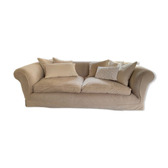 Conran Shop velvet sofa