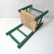Ancienne chaise paillée en bois pour enfant Vintage