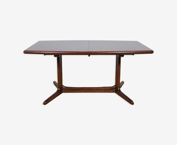 Table à manger extensible en palissandre du milieu du siècle de Skovby, années 1960