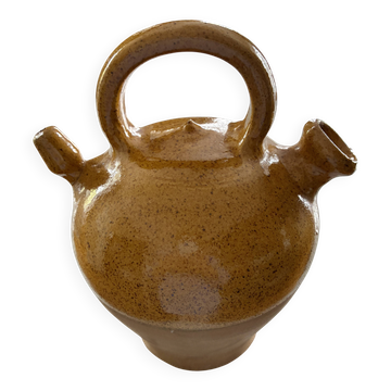 Ancient terracotta pitcher jug