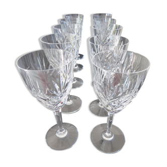 Saint-Louis crystal glasses