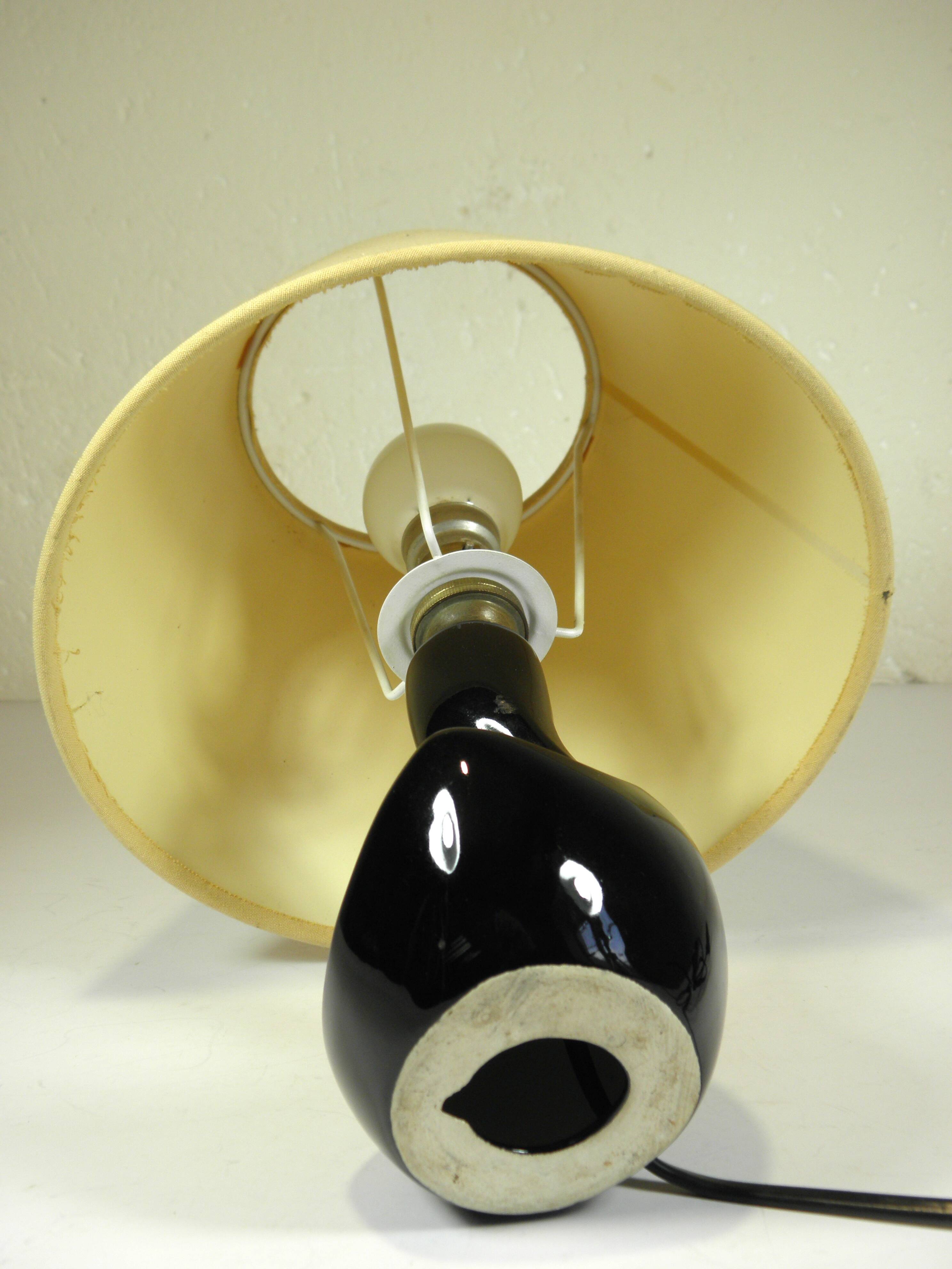 50s ceramic lamp