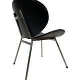 Vintage dining chairs set of four Italy 1990's Design in Black