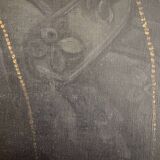 Old painting, portrait of a woman from the early 20th century.