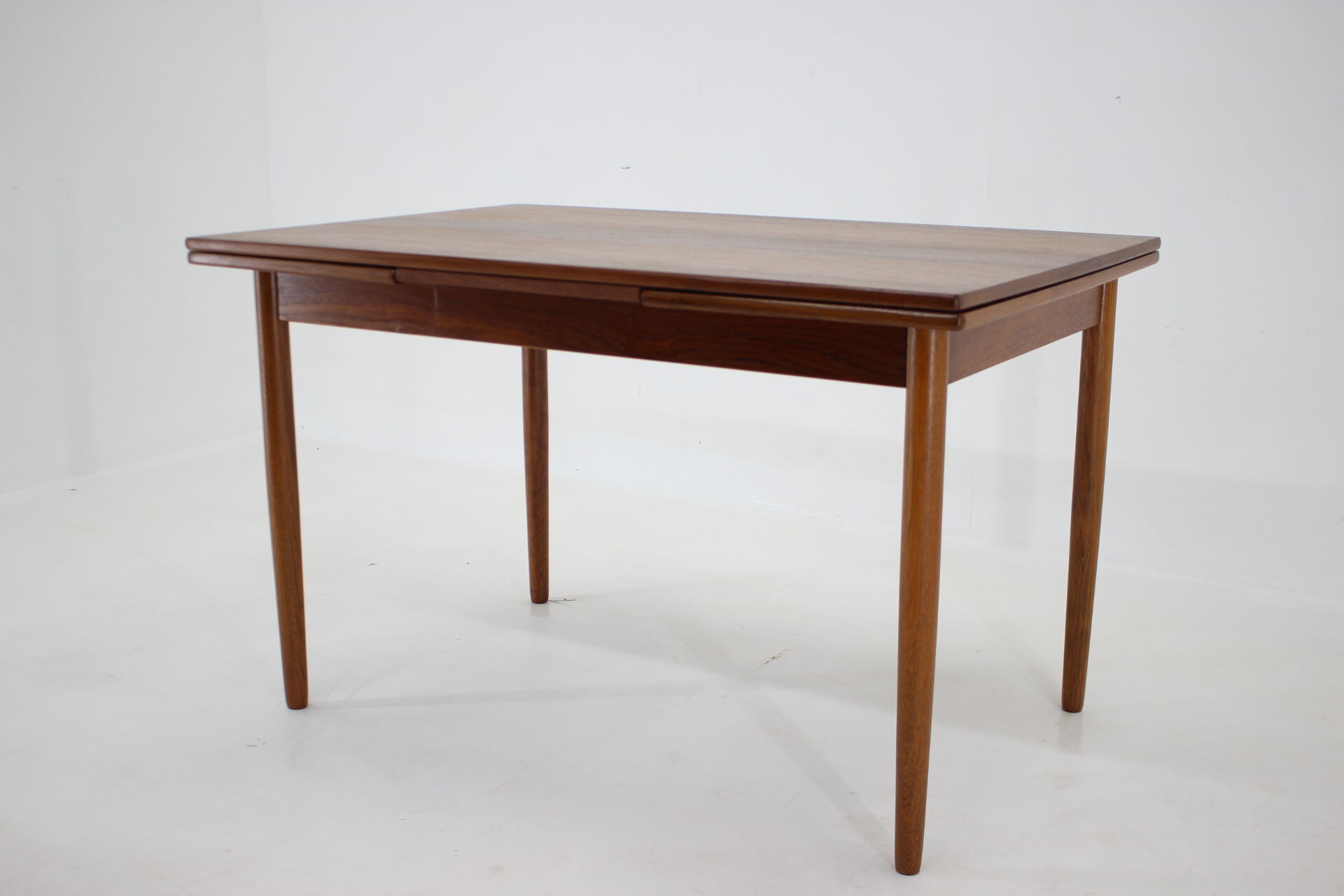1960s Teak Extendable Dining Table by Rogenstrup Mobelfabric, Denmark