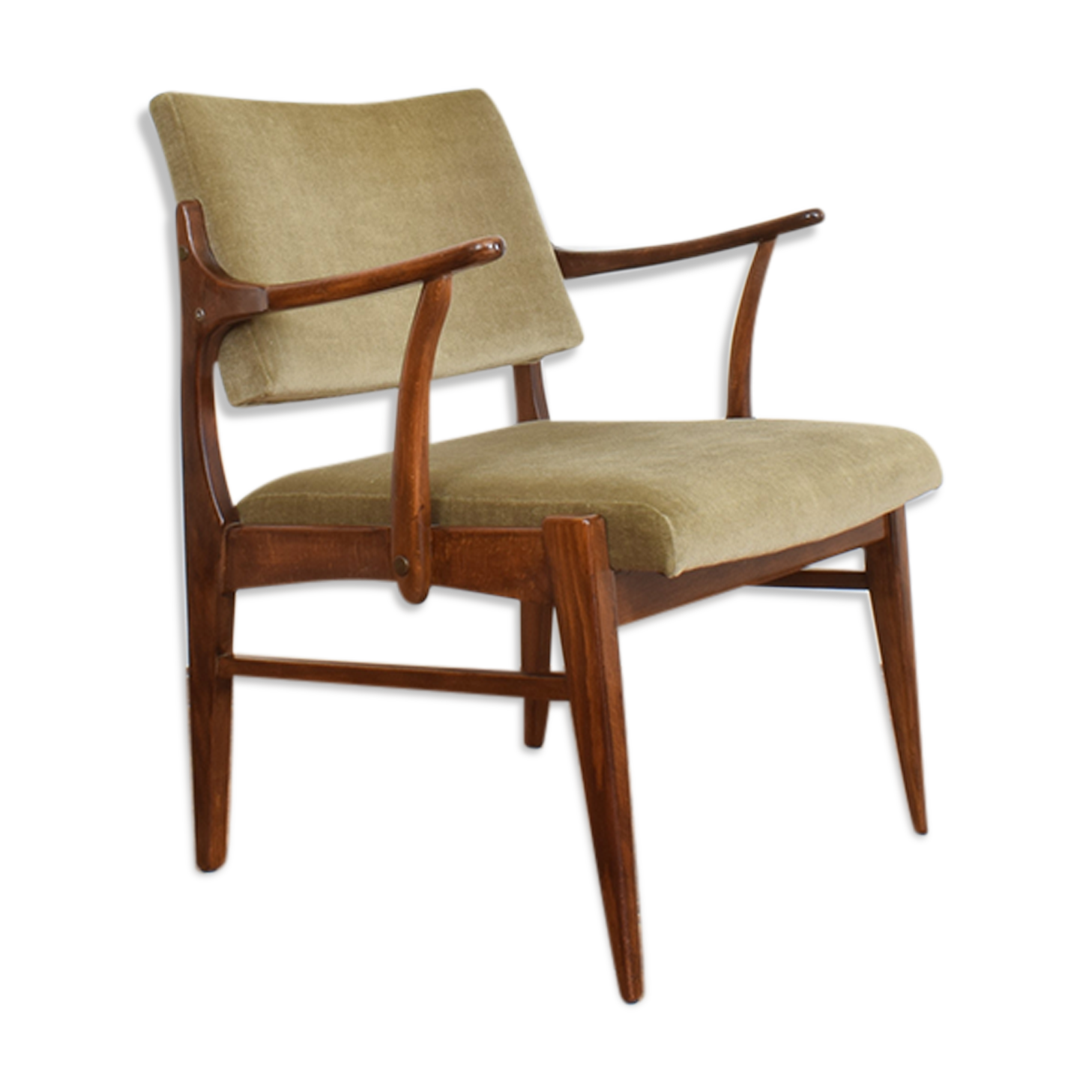 Mid-Century German armchair, 1970s.