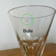 Set 3 verres à eau taillés main, XIXème