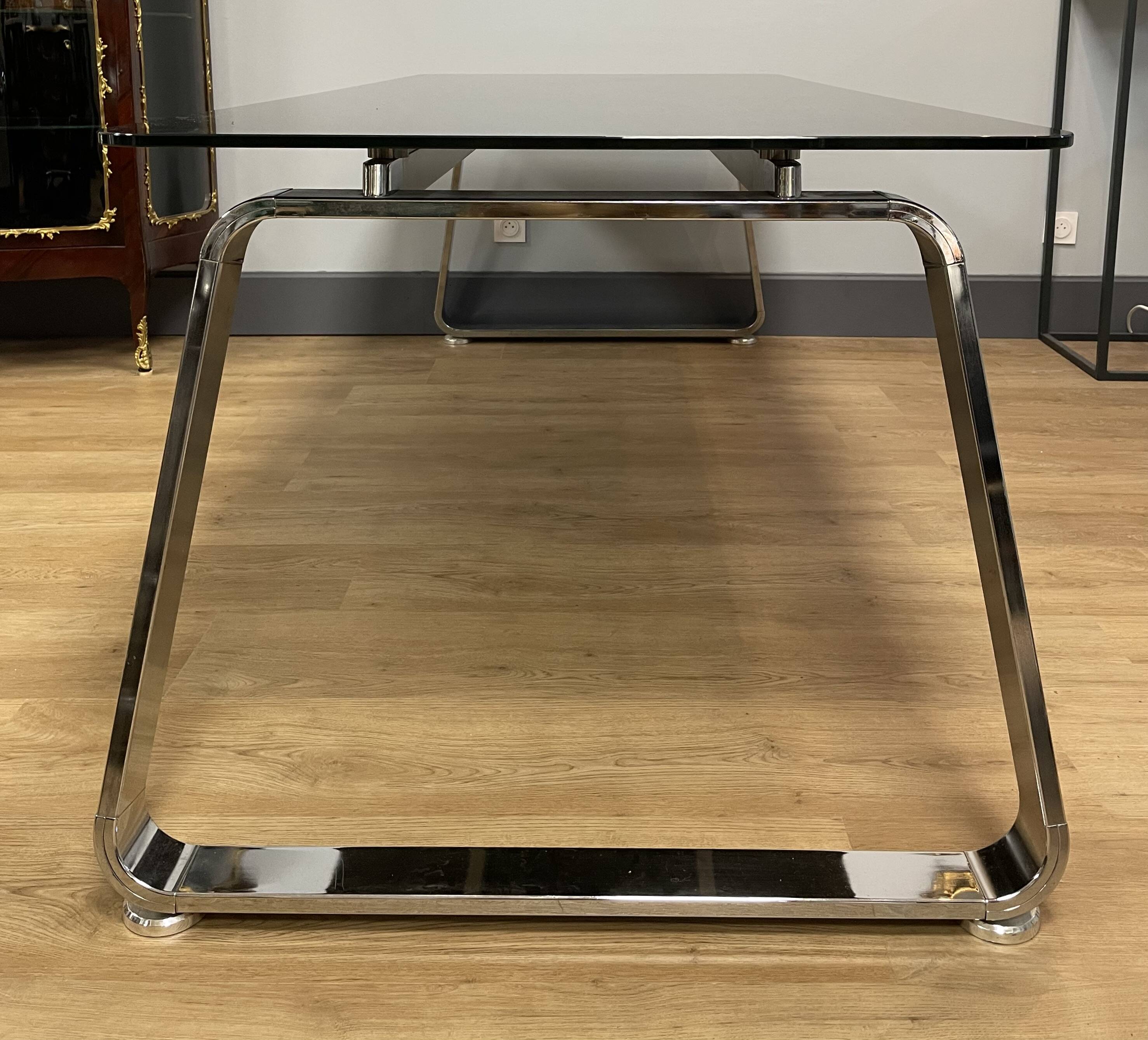 large desk from the 70s