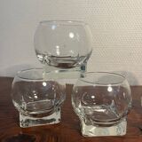 Designer ice cube glass