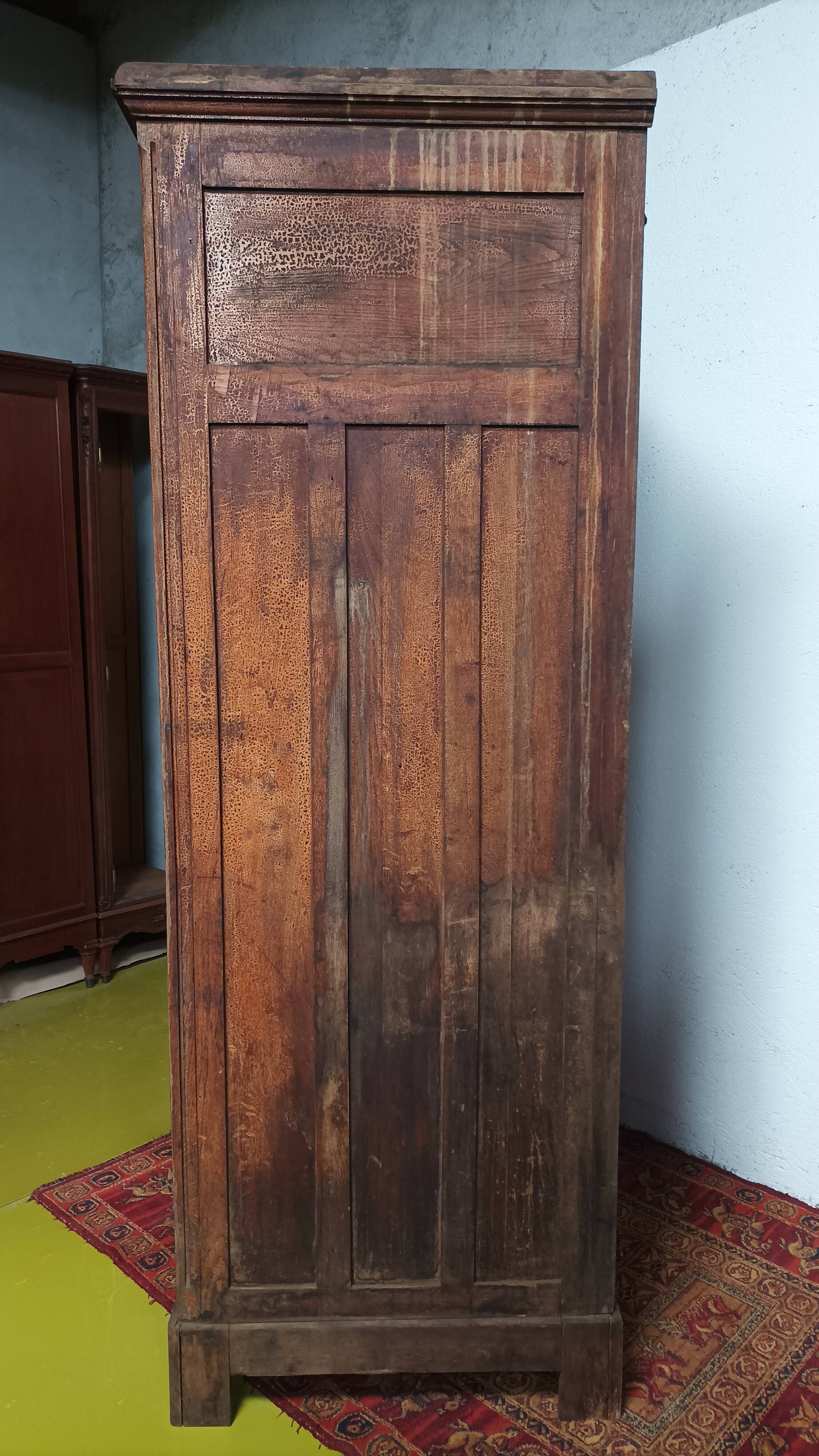 Xavier Aubert Dijon butcher's cooler in solid oak, professional furniture