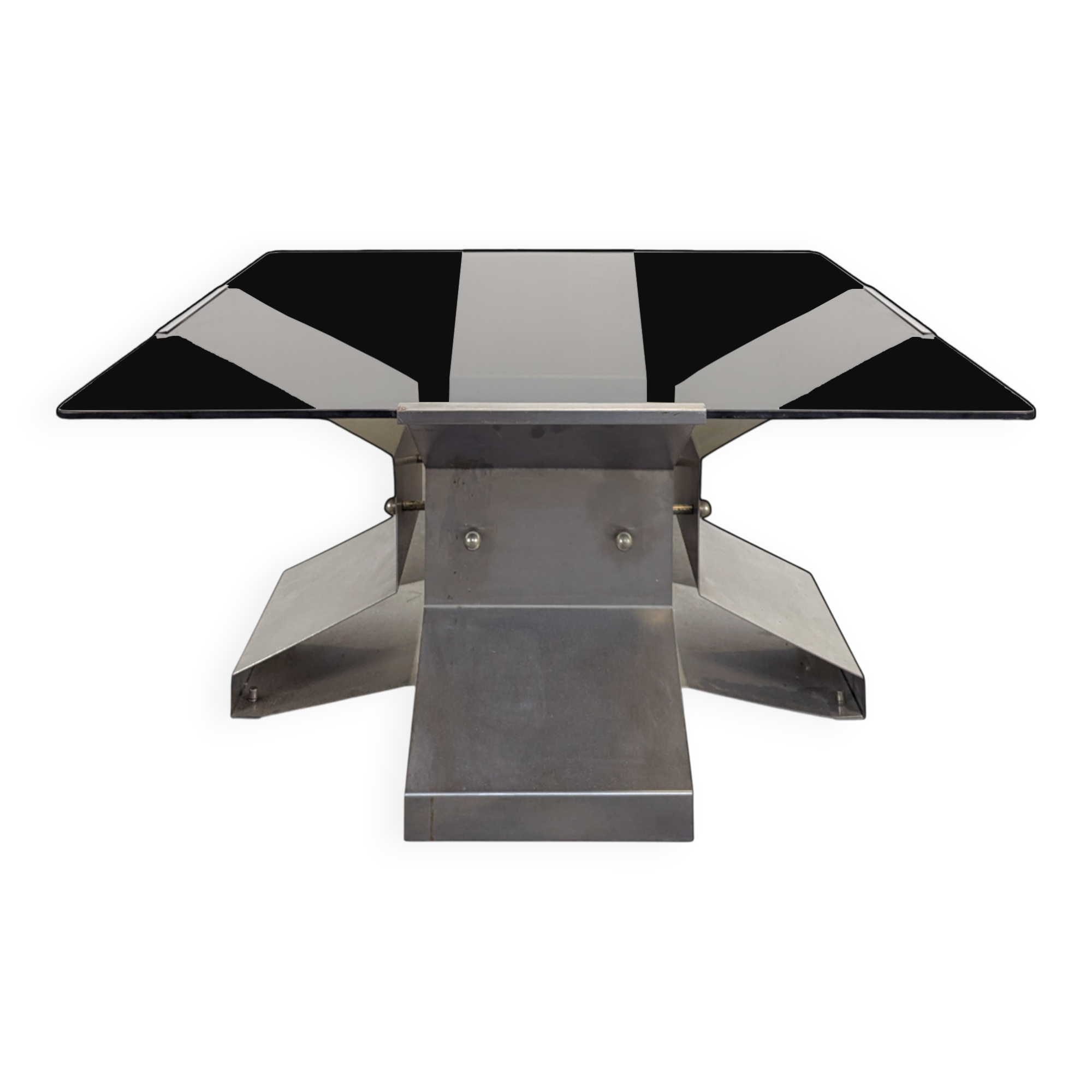 Square coffee table by François Monnet published by Kappa.