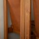 Wood Leather Dining Chairs Luigi Gorgoni Roche Bobois, 1970s, Set of 7