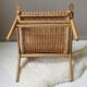 Se of Vintage rattan armchair