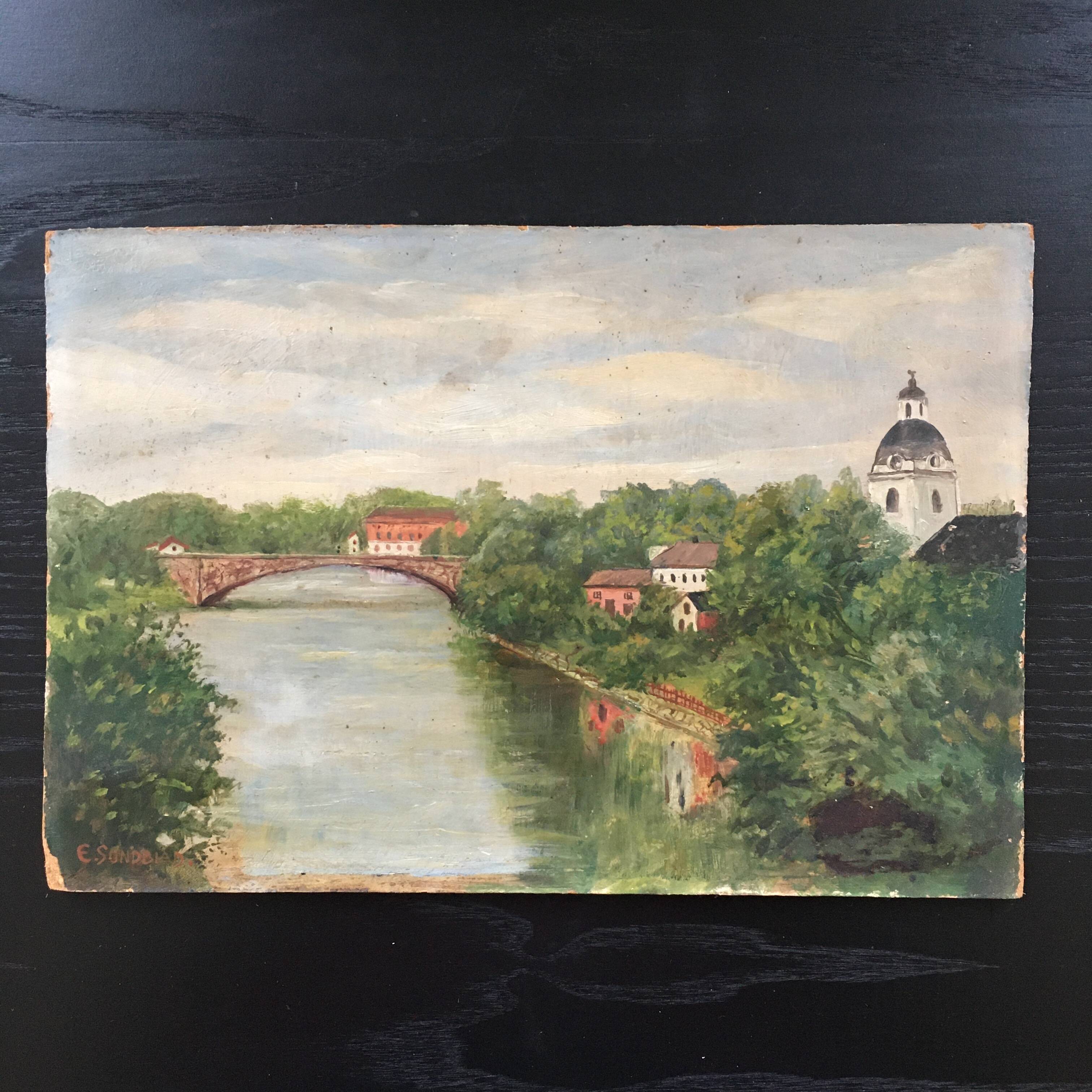 Scandinavian landscape painting