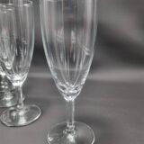 Set of 4 champagne flutes
