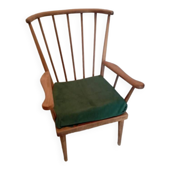 Vintage bohemian 60s armchair