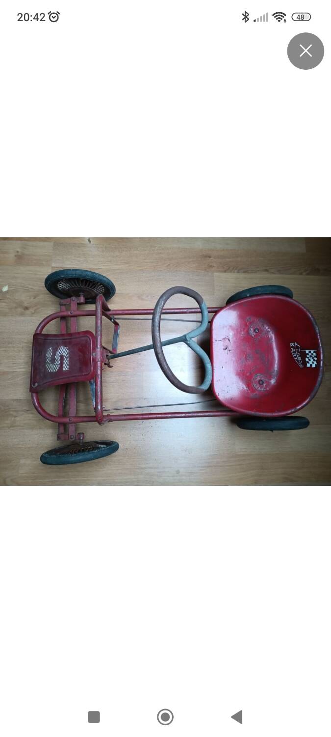 Children's kart. Years 64 - 65