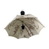 Vintage botanical pendant/light from the 1970s.