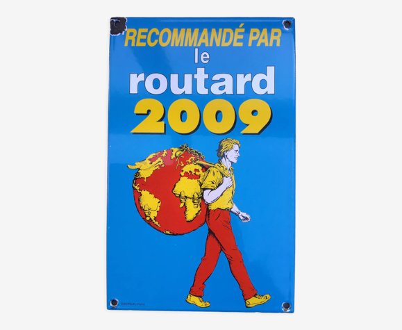 Plaque émaillée Guide du Routard 2009