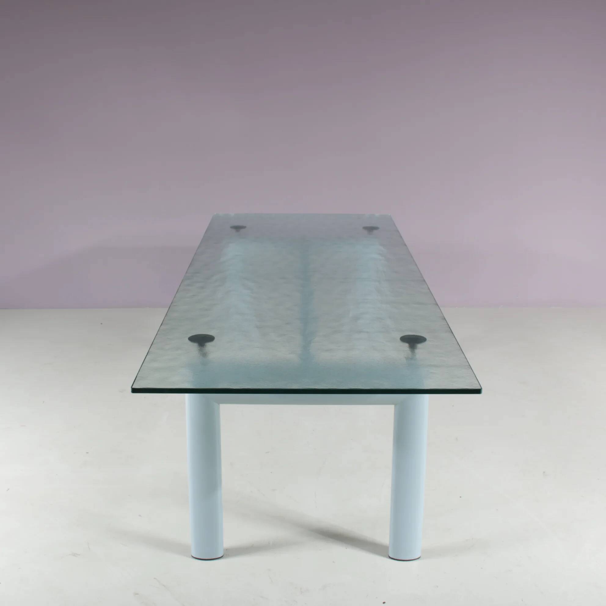 Le Corbusier “LC6” dining table for Cassina, Italy 1980