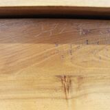 Walnut chest of drawers