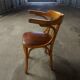 Fauteuil vintage en bois Baumann