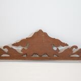 Pediment decorated