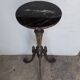 Napoleon III wooden and marble column saddles xiXem