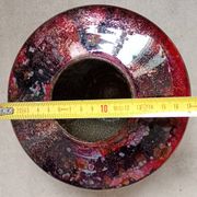 gilded glass vase Laque Line