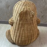 Wicker Frog Basket