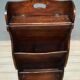 Oak magazine rack